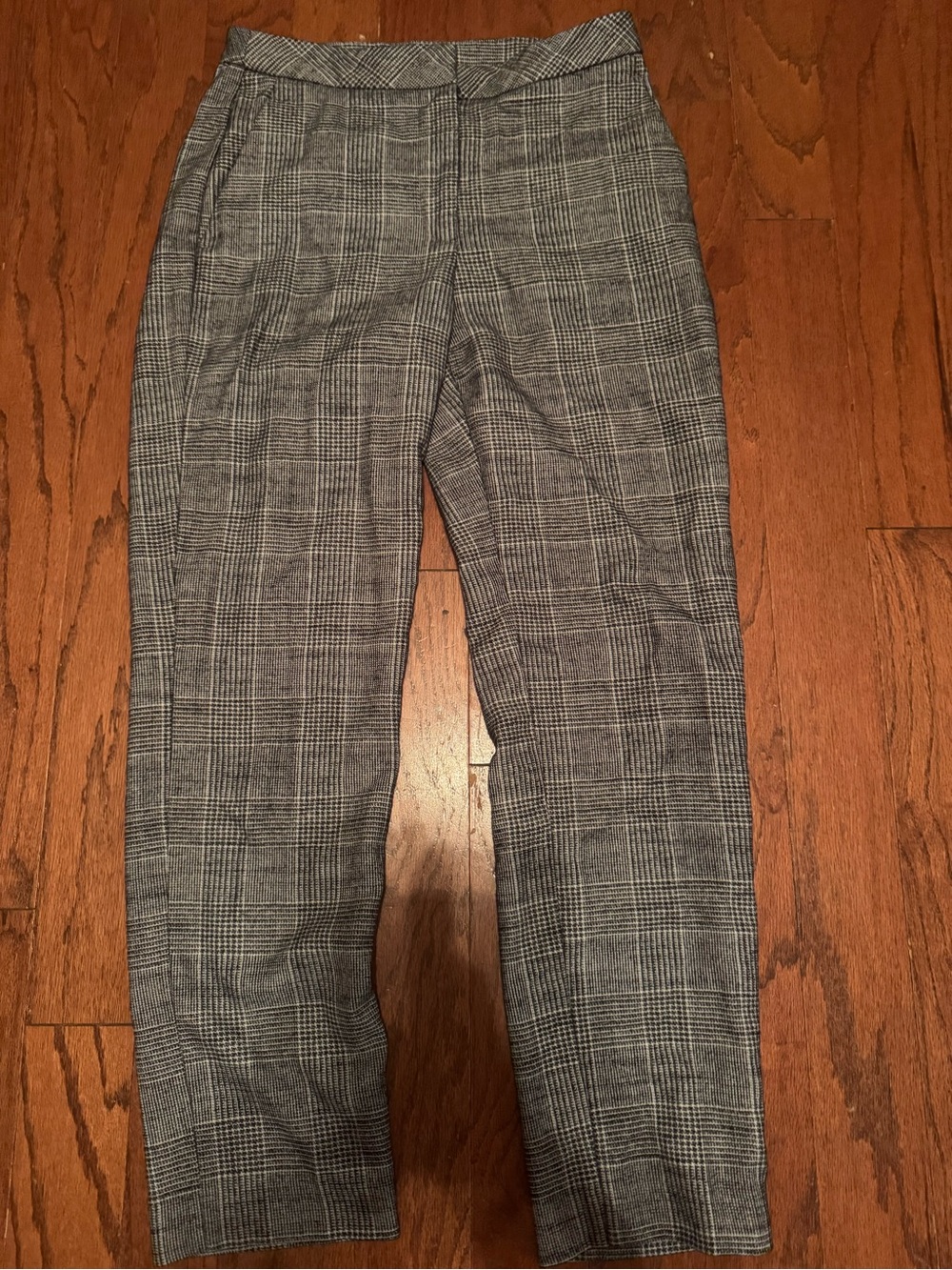 H&M Women’s  Gray Plaid Dress Pants